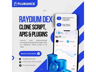 Launch Your Own Raydium-Style DEX with Plurance's Raydium Clone Script