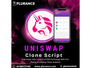 Launch your AMM powered DEX platform with our uniswap clone script