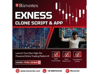 Start a Forex Trading Business with Exness Clone Script – 100% Customizable