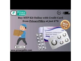 Buy MTP Kit Online with Credit Card from PrivacyPillrx at just $70