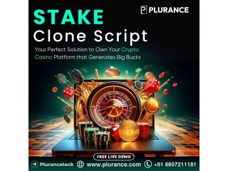 Customizable Stake Clone Solution - For Launching Winning Casino Platform