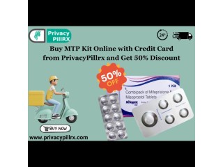 Buy MTP Kit Online with Credit Card from PrivacyPillrx and Get 50% Discount