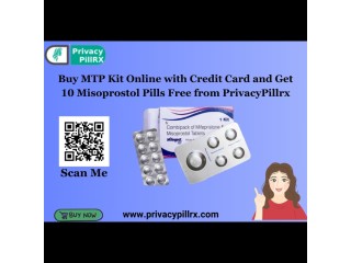 Buy MTP Kit Online with Credit Card and Get 10 Misoprostol Pills Free from PrivacyPillrxv