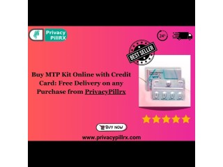 Buy MTP Kit Online with Credit Card: Free Delivery on any Purchase from PrivacyPillrx