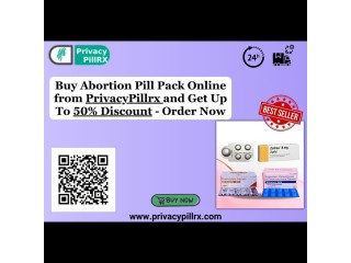 Buy Abortion Pill Pack Online from PrivacyPillrx and Get Up To 50% Discount - Order Now