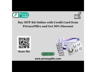 Buy MTP Kit Online with Credit Card from PrivacyPillrx and Get 50% Discount