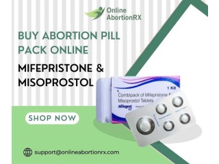 Buy Abortion Pill Pack Online Mifepristone and Misoprostol at onlineabortionrx