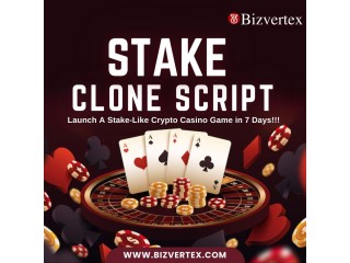 Join the Billion-Dollar Crypto Casino Industry with a Stake Clone Script
