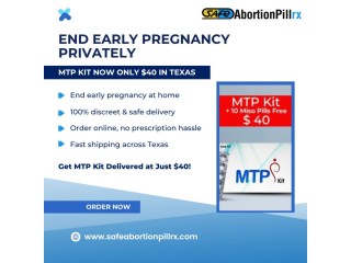 Buy MTP Kit Online discreetly and safely in Dallas Texas