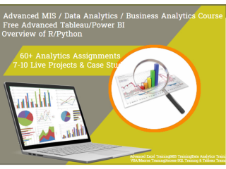 100% Job, Business Analytics Certifications in 2025: Which Ones Matter & How to Get Them, 100% Job, MIS Course in Delhi,