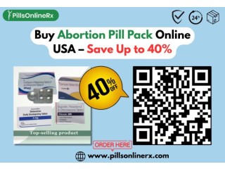 Buy Abortion Pill Pack Online USA – Save Up to 40%