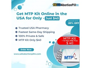 Fastest USA trusted websites to buy MTP Kit Online