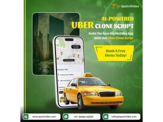 Build A Cost Effective AI-Powered Taxi App Like Uber | SpotnRides