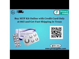 Buy MTP Kit Online with Credit Card Only at $65 and Get Fast Shipping in Texas