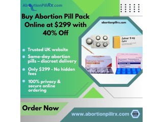 Buy Abortion Pill Pack Online at $299 with 40% Off