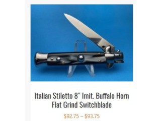 Choose razor-sharp Switchblade Knives in varied sizes, shapes, colours, and styles