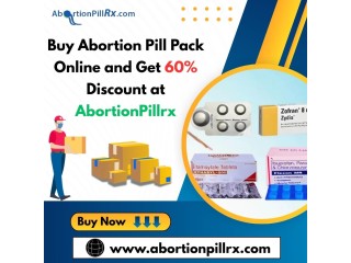 Buy Abortion Pill Pack Online and Get 60% Discount at AbortionPillrx