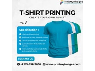 Company Logo T-shirt Printing in Raleigh