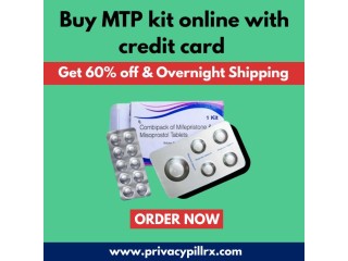 Buy MTP kit online with credit card and Get 60% off