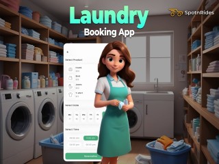 SpotnRides Provides an AI-Powered, Ready-to-Launch Laundry App