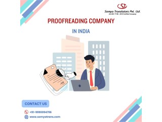 Hire Reliable Proofreading Company in India – Make Your Content Shine!