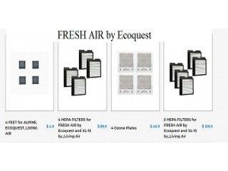 Replacement filter for Fresh Air Surround