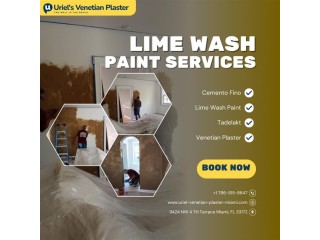 Interior Lime Wash Painting Miami