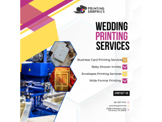 Custom Wedding Printing Services to Match Your Unique Style- Printing Graphics