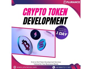Plurance - One-Stop Destination for Custom Crypto Token Development