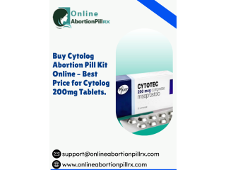 Buy Cytolog Abortion Pill Kit Online – Best Price for Cytolog 200mg Tablets.