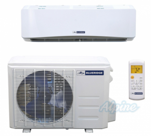 9000-btu-75-ton-18-seer-single-zone-ductless-mini-split-heat-pump-system-wifi-capable-big-0