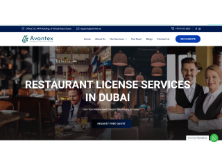 Fast & Hassle-Free Restaurant License in Dubai | Avantex