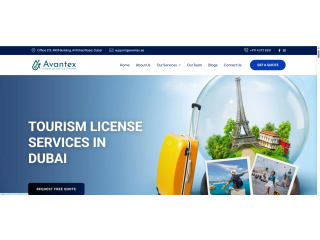 Tourism License in Dubai | Start Your Travel Business with Avantex
