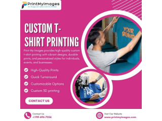 Custom T-shirt Printing Services