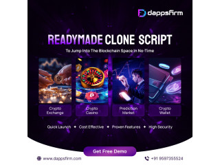 Entrepreneurs! Make Quick Moves with Dappsfirm’s Ready-Made Clone Script