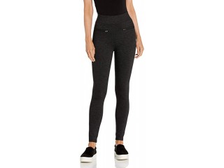 Daily Ritual Women's Ponte Knit Skinny-Fit Zip Pants