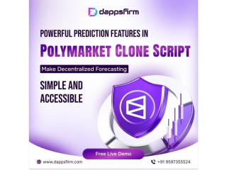 Polymarket Clone Script – Launch Prediction Market | Free Demo Available