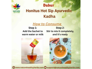 Dabur Honitus Hot Sip Kadha for Sore Throat and Respiratory Relief