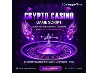 Build Your Global Casino Brand With Crypto Casino Game Script