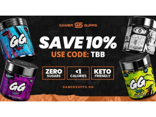 Save 10% on GamerSupps GG Energy – Use Code TBB