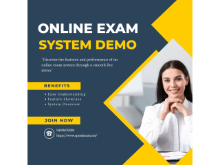 Online Exam System Demo with Smart Testing Features