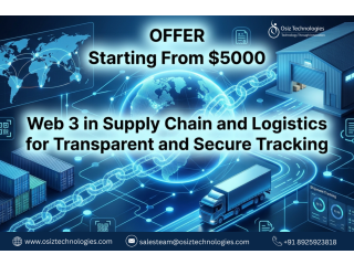 Real-Time Web3 Supply Chain and Logistics Tracking Solutions