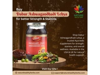 Buy Dabur Ashwagandhadi Lehya for Strength & Stamina Online