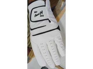 Classic Golf Synthetic Leather Yellow Gloves for Men