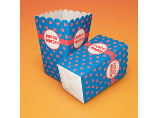 How to determine the size of a popcorn cup.