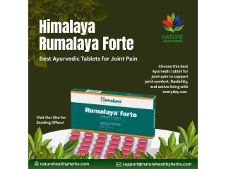 Himalaya Rumalaya Forte - Best Ayurvedic Tablets for Joint Pain