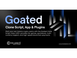 Goated Clone Script – White Label Solana Casino