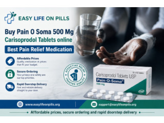 Buy Pain O Soma 500 Mg Carisoprodol Tablets online - Best Pain Relief Medication