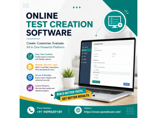 Online Test Creation Software for Smarter Assessments