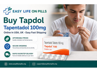 Buy Tapdol Tapentadol 100mg Online In USA, UK - Easy Fast Shipping
